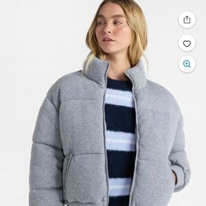 No Boundaries Cropped Puffer Jacket